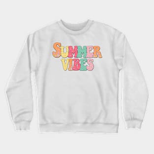 Retro Summer Vibes Crewneck Sweatshirt